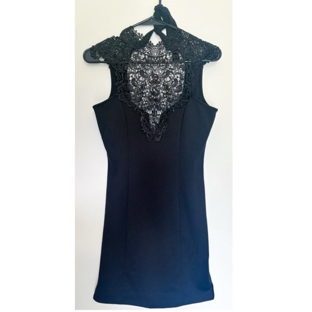 lulus dress. lace halter